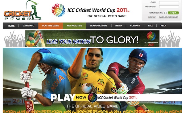 Cricket world cup 2011 game free download for pc