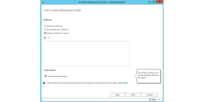 Microsoft Exchange Security Features